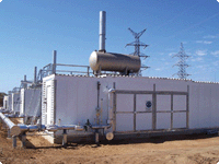 5 units 1000kw for Congo power plant
